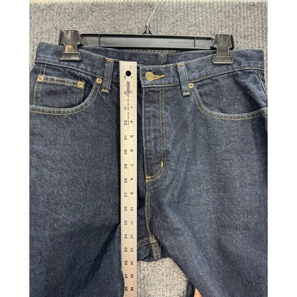 L.L. Bean Double L Jeans Womens 12P Natural Fit Dark Wash Denim Blue Vintage - Picture 7 of 8